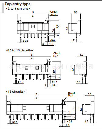 ����jst�ֻ���ӦB08B-PASK ��������������� 5pin 2.0mm�������