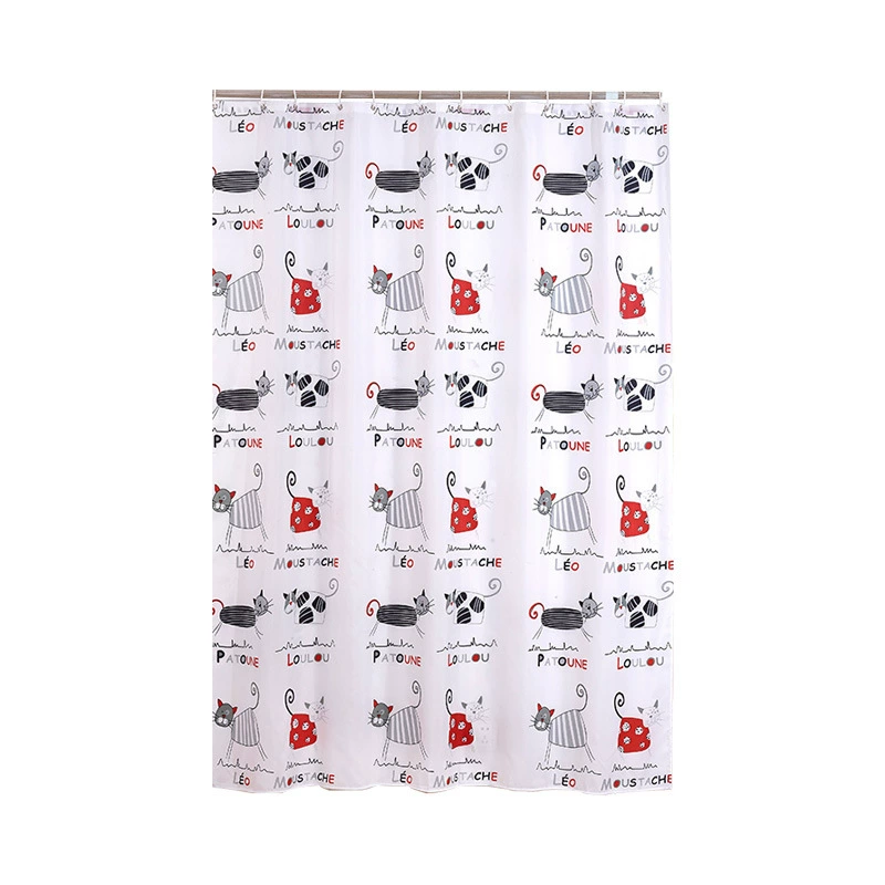 本美 Cartoon curtain wet and dry separate, wholesale, increased thicken