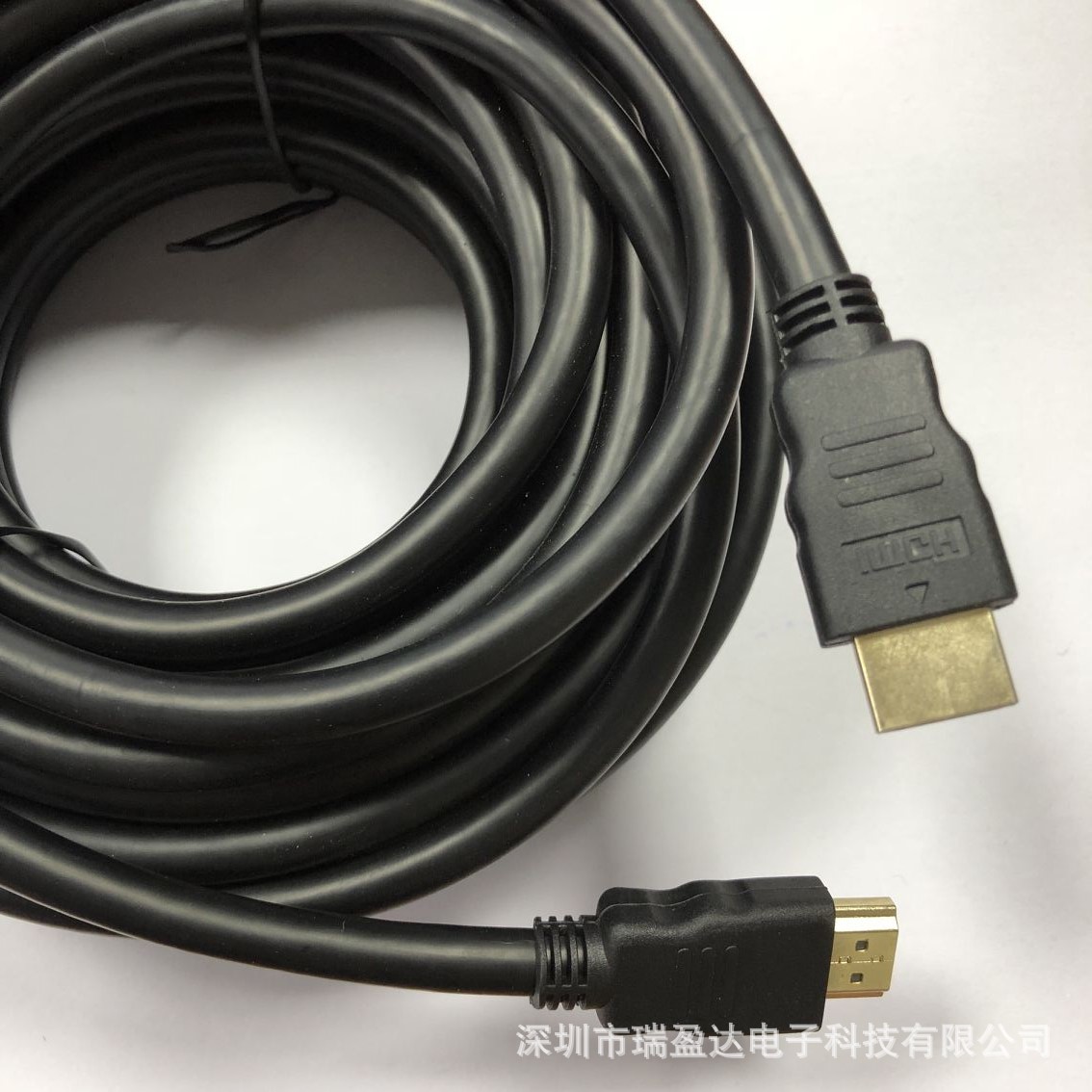 4K 2K 60Hz工程线 连电视机圆线19+1 纯铜2.0版高清 10米