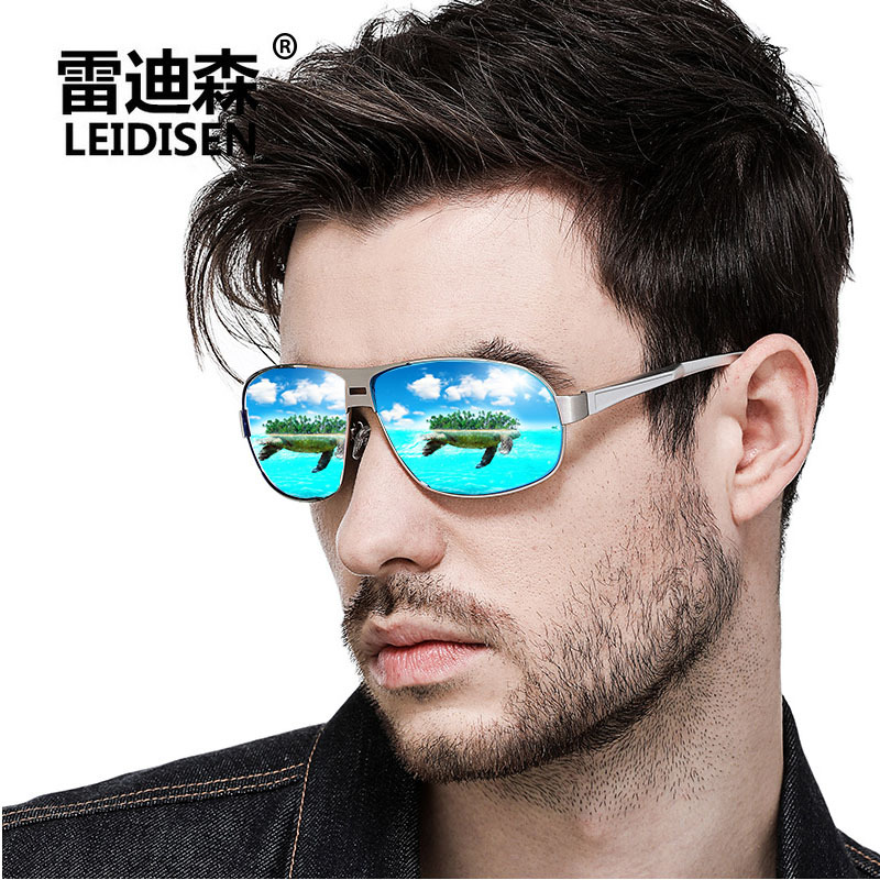 Classic matte two-color sunglasses