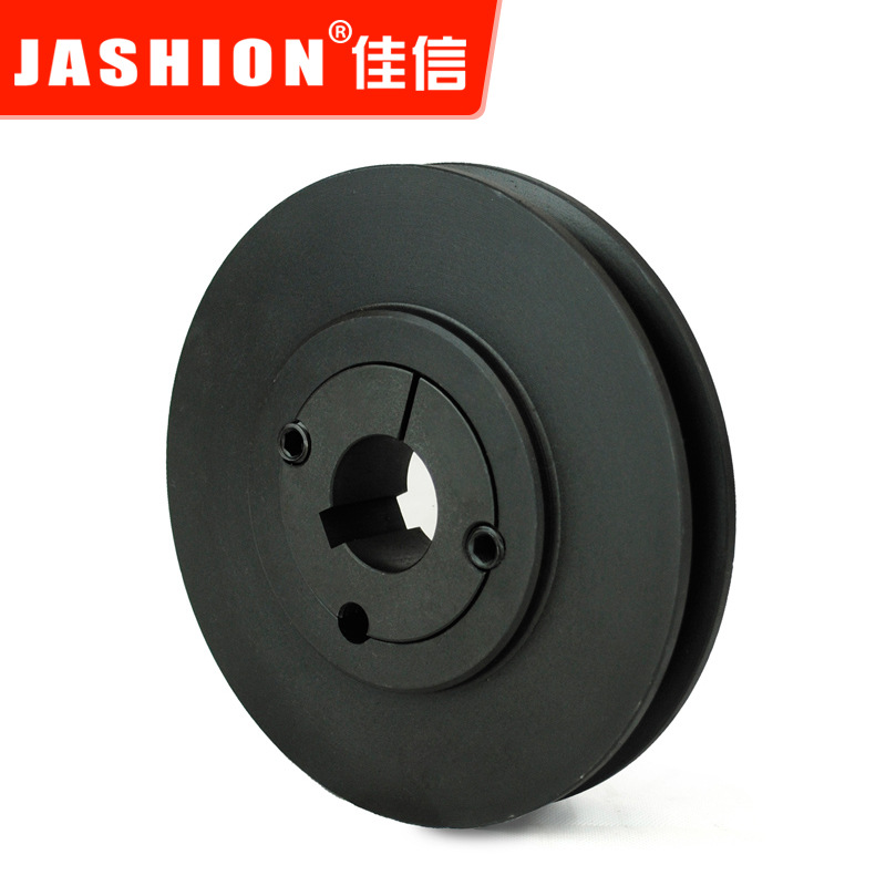 JASHION  欧标锥套式皮带轮SPC500-08铸铁三角皮带盘5050锥套