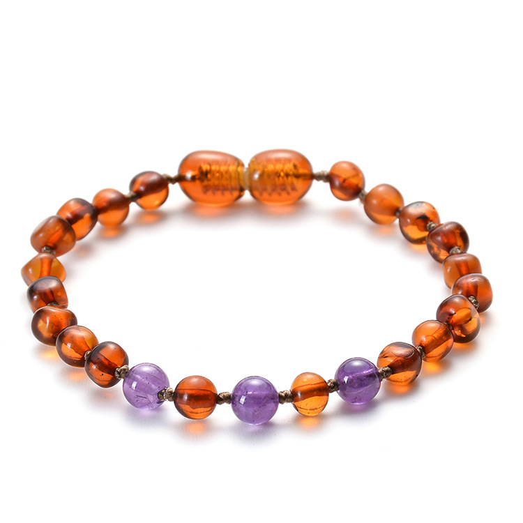 Amber children's bracelet