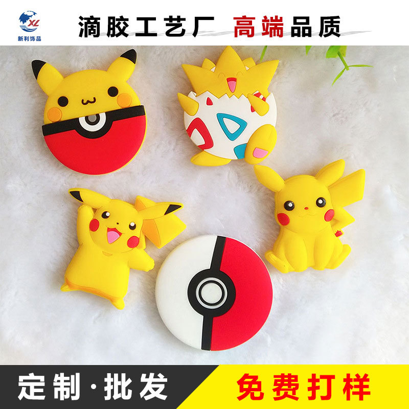 cartoon magnetic fridge magnet PVC from soft rubber
