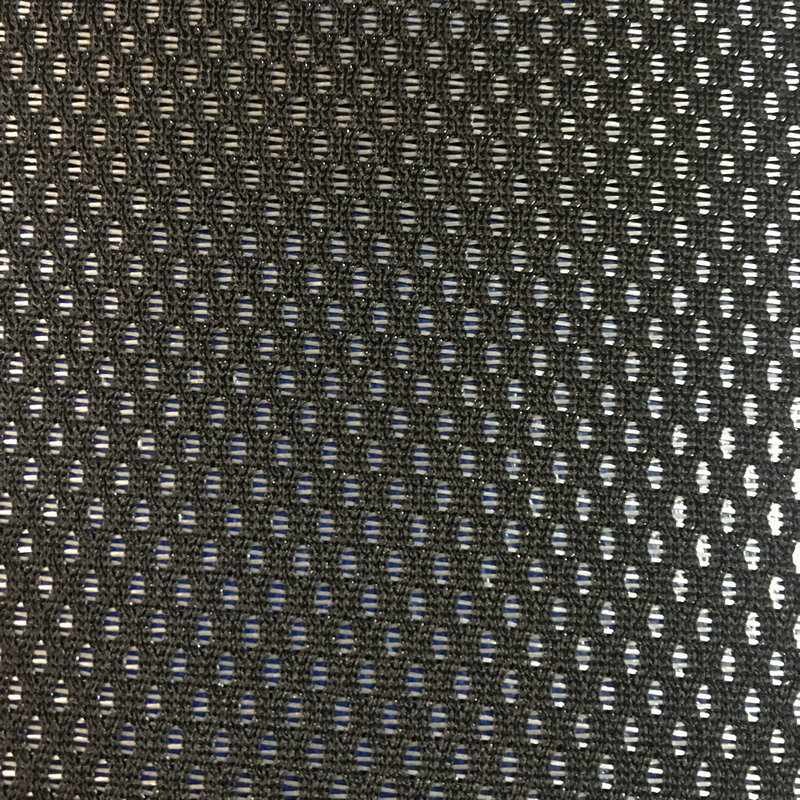 锦涤鸟眼布有光方格网立体网眼布粗条纹网格经编鸟眼布