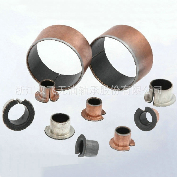 ZOB-FRB金属背铜网软带轴承 非标滑动轴承 自润滑粉末冶金轴承