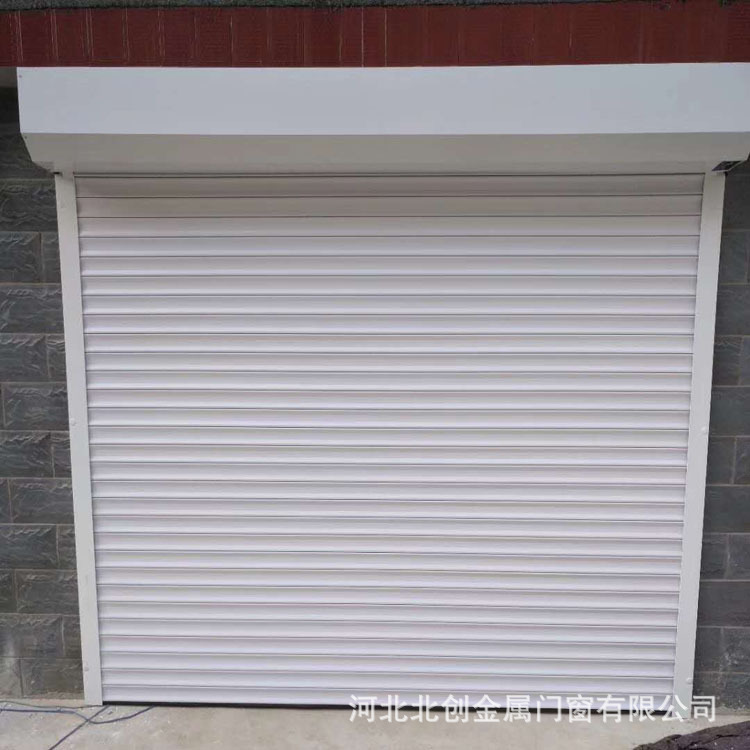 电动保温发泡欧式车库门电动保温卷闸门厂家批发供应卷帘门自动门