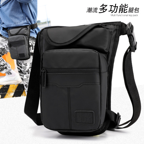 New tactical cycling leg bag, multifunctional waterproof outdoor waist bag, men's and women's sports chest bag, crossbody bag, shoulder bag