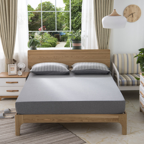 Unprinted Tianzhu cotton pure cotton bed sheet Simmons bed sheet mattress cover bed sheet Tianzhu cotton solid color fitted sheet bed cover all inclusive