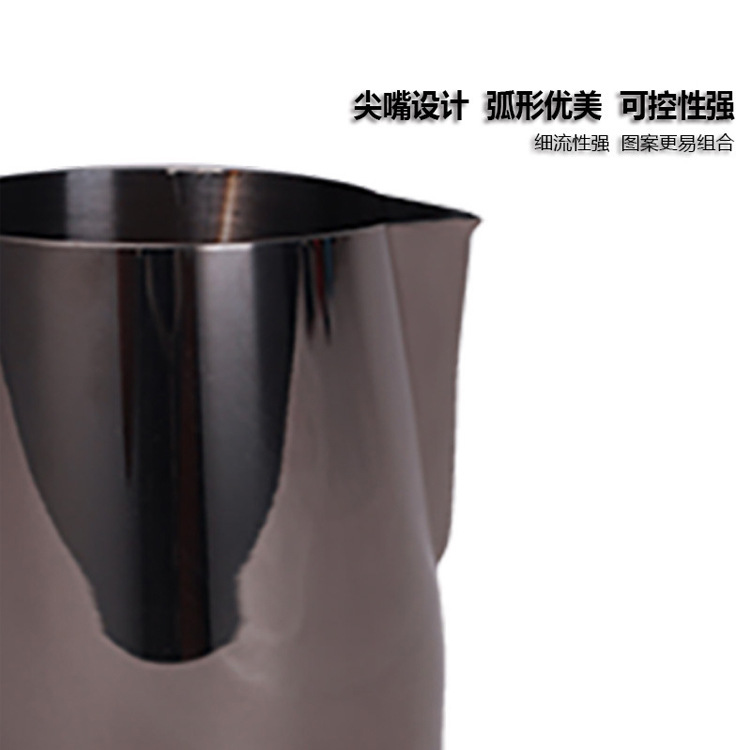 304 de acero inoxidable taza Cápsula de café de estilo japonés guirnalda taza flor olla de lujo taza de café puede ser al por mayor-@