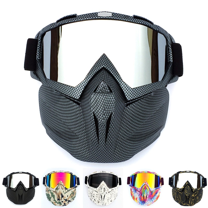Cross-border dedicated to retro mask goggles off-road motorcycle racing goggles riding glasses ski goggles