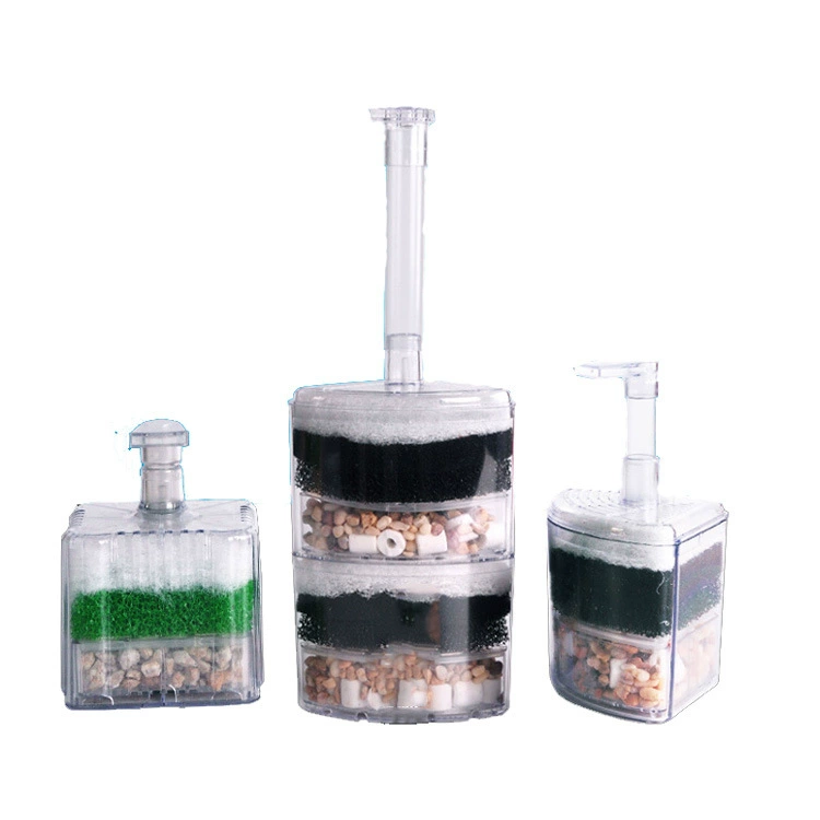 Воды Гоблин фильтр аквариума встроенный биохимический фильтр Мини-небольшой воздушный фильтр аквариума