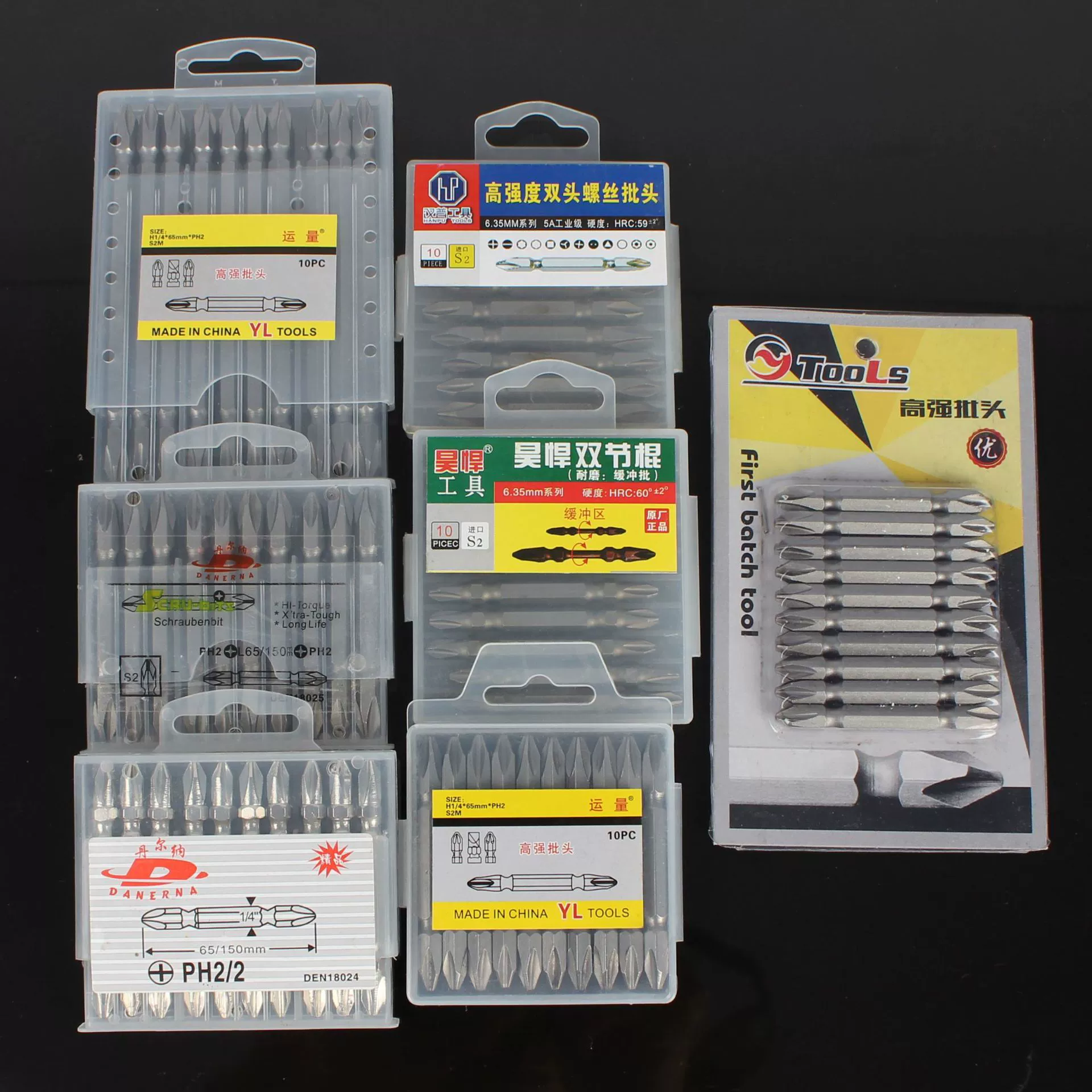 Большая и маленькая головка с крестообразной головкой, винт с сильным магнитным усилием, головка двойного назначения, сильный крутящий момент, сопло для сверления, основной цвет, покрытие белого цвета