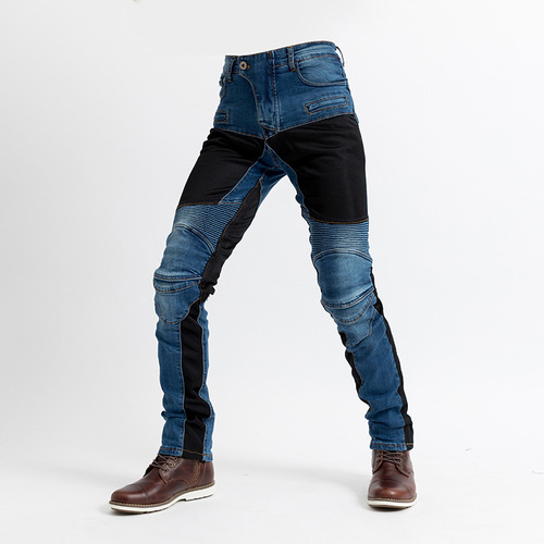 PK-719 Motorcycle Riding Denim Summer Breathable Riding Pants Elastic Slim Fit Race