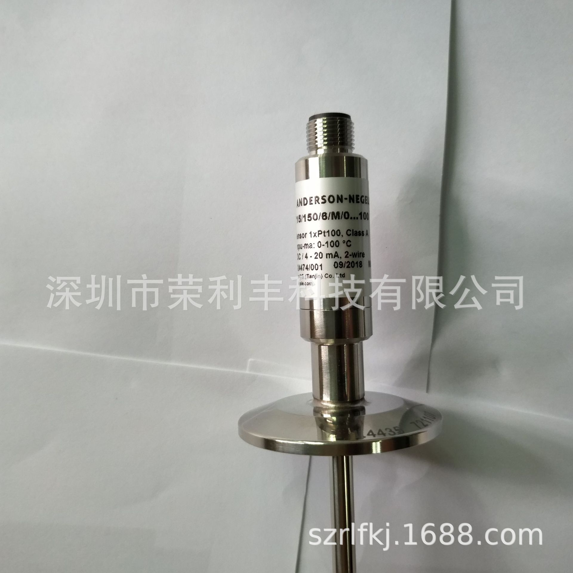 TFQ-G12/050/6/M/0-150温度变送器  ANDERSON-NEGELE温度传感器