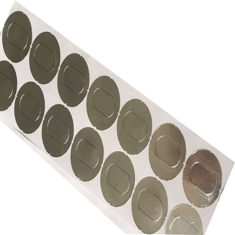 模切冲型铝箔冲型成型 自粘铝箔胶垫 圆形铝箔垫片 导电铝箔垫片