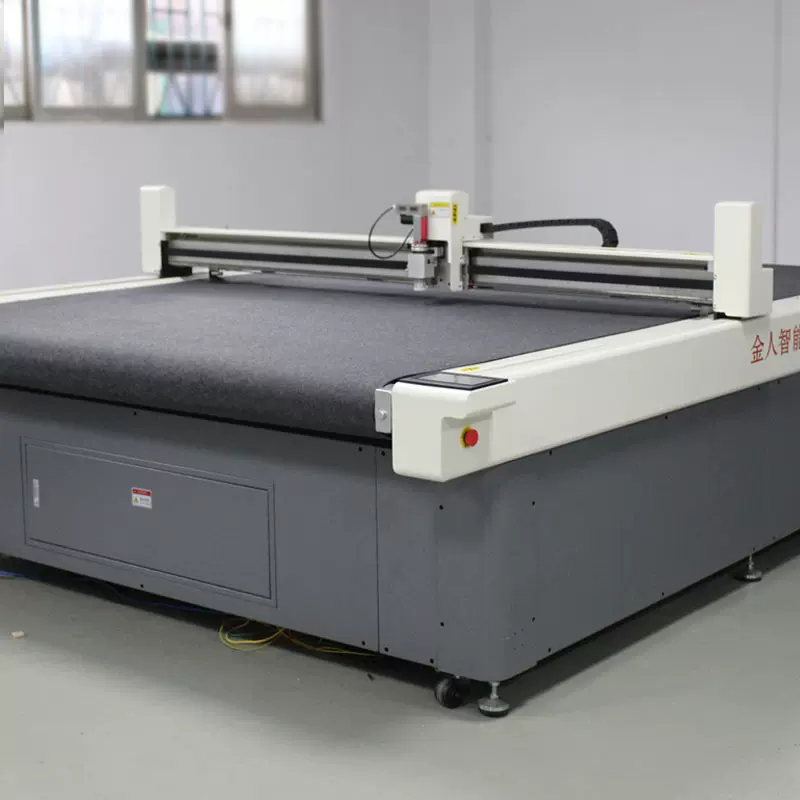 PP中空板振动刀切割机新途全自动纸盒电脑割样机小型纸箱打样机