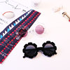 Children's glasses girl's, fashionable sunglasses, 1-3-4 years, flowered, Korean style