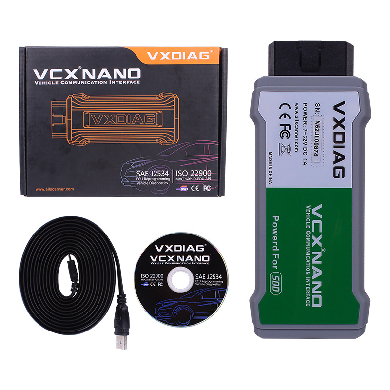 VXDIAG VCX NANO v161 Land Rover Jaguar support SDD USB版