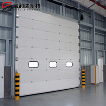 工业翻板提升门 宝润达 仓库抗风滑升门 厂家生产电动翻板门