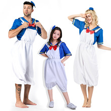 《唐老鸭》万圣节派对服装 COSPLAY动漫服装亲子男女服装海军水手