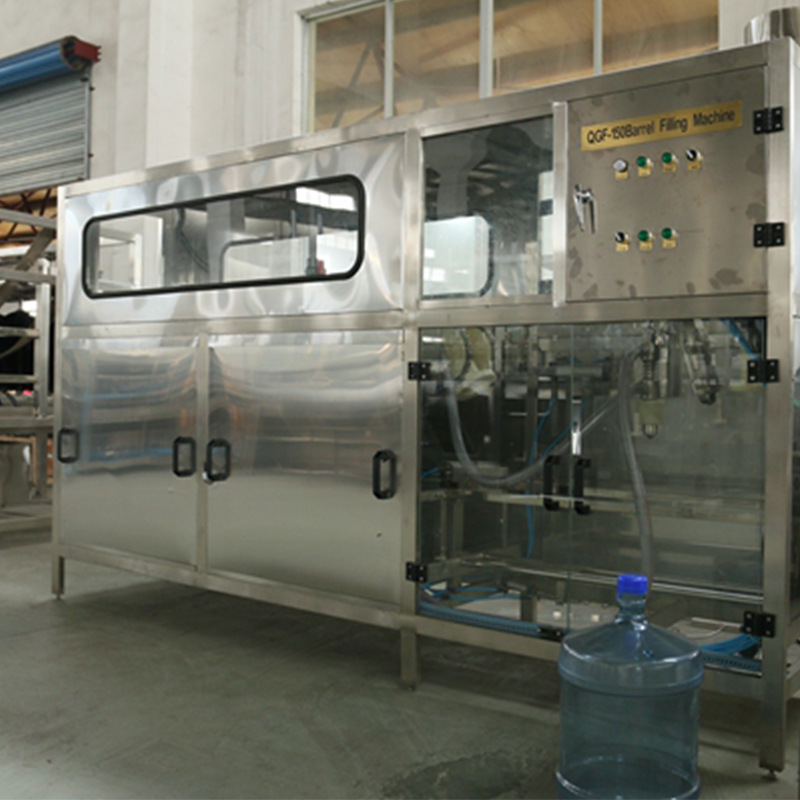 5加仑大桶矿泉水灌装生产线 液体饮料灌装机设备 瓶装水灌装机