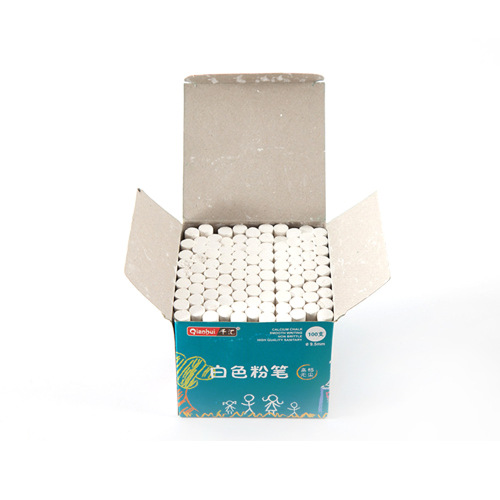 Teacher writing tools white chalk 100 pieces color dust-free chalk black and green board accessories office teaching equipment