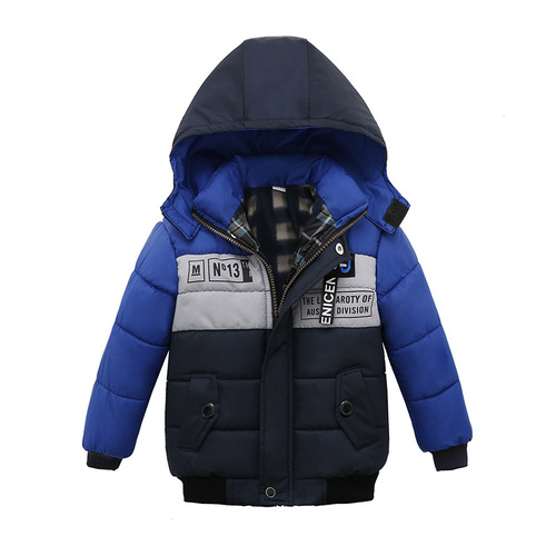 Samgamibaby children's clothing, children's cotton jacket, European and American trendy colorful boys' cotton coat