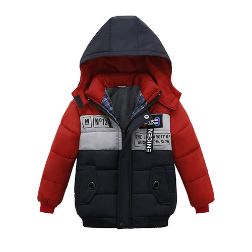 Samgamibaby children's clothing, children's cotton jacket, European and American trendy colorful boys' cotton coat