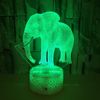 LED night light, atmospheric table lamp, 3D, Birthday gift