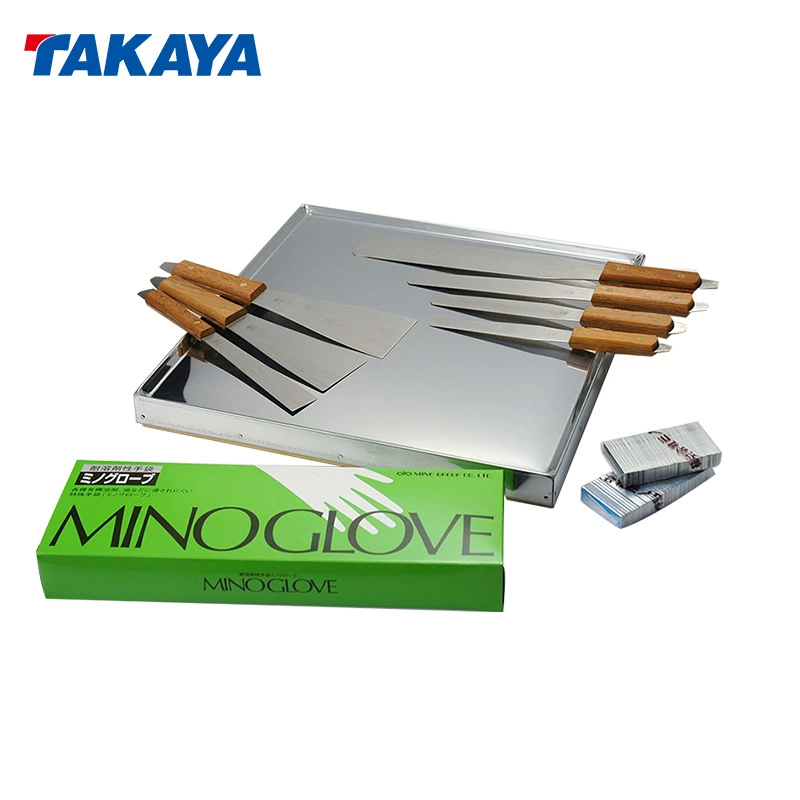 Лоток для чернил, нож для чернил, нож для смешивания красок из нержавеющей стали, нож для смешивания цветов, скребок