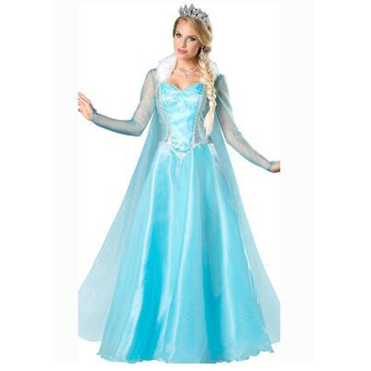 Christmas Costume cosplay Frozen Princess Aisha Dress Costume Halloween Fancy Dress Costume