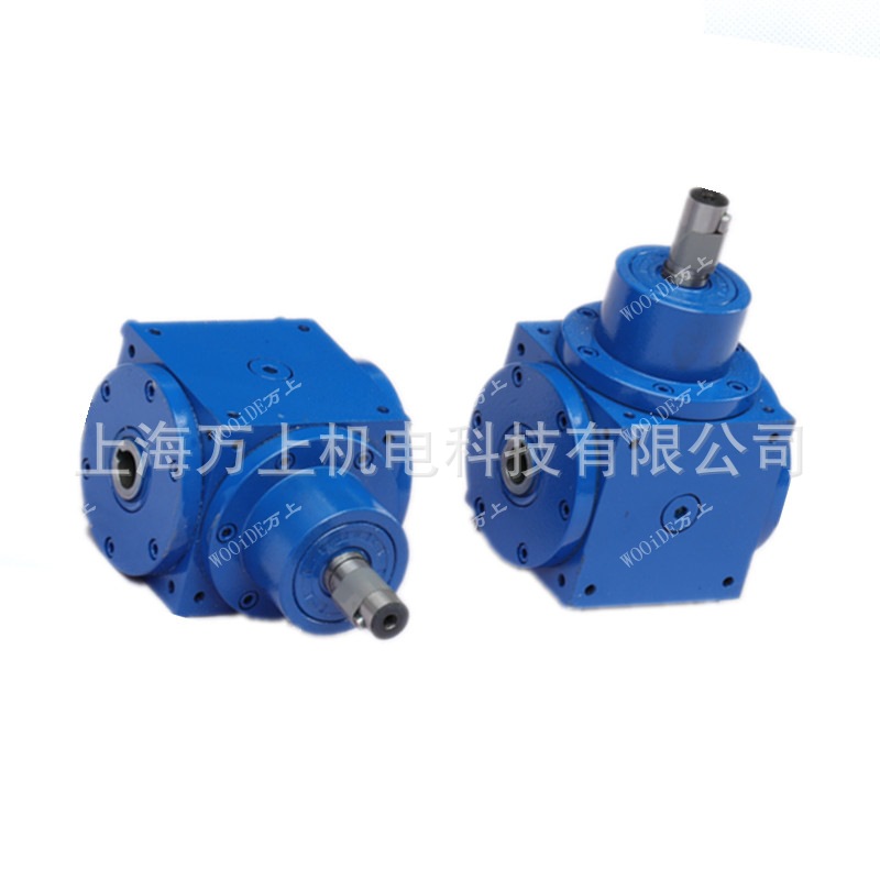 VSAF17-1:2-I三环式小型低噪音减速器双面配电螺旋锥齿换向传动器