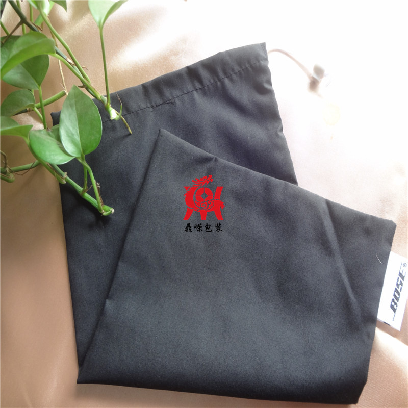 定制棉布袋  束口黑色帆布袋 斜纹棉布袋 厂家特价订做棉布袋