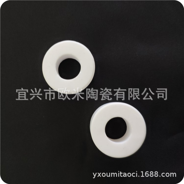 厂家供应氧化铝陶瓷管 穿线陶瓷管 95陶瓷 99陶瓷 绝缘电子陶瓷柱