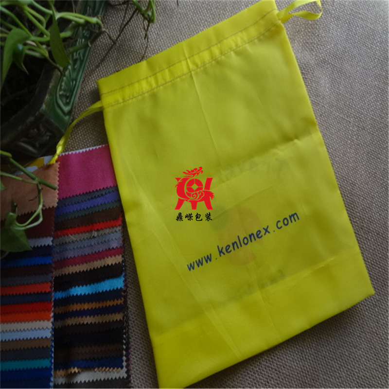 批发电子产品防水包装袋防雨布包装袋尼龙束口袋按客户需求定制