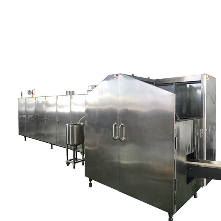 SD80-53A全自动遂道式甜筒烘烤机  脆皮壳生产机 蛋卷壳烘烤设备