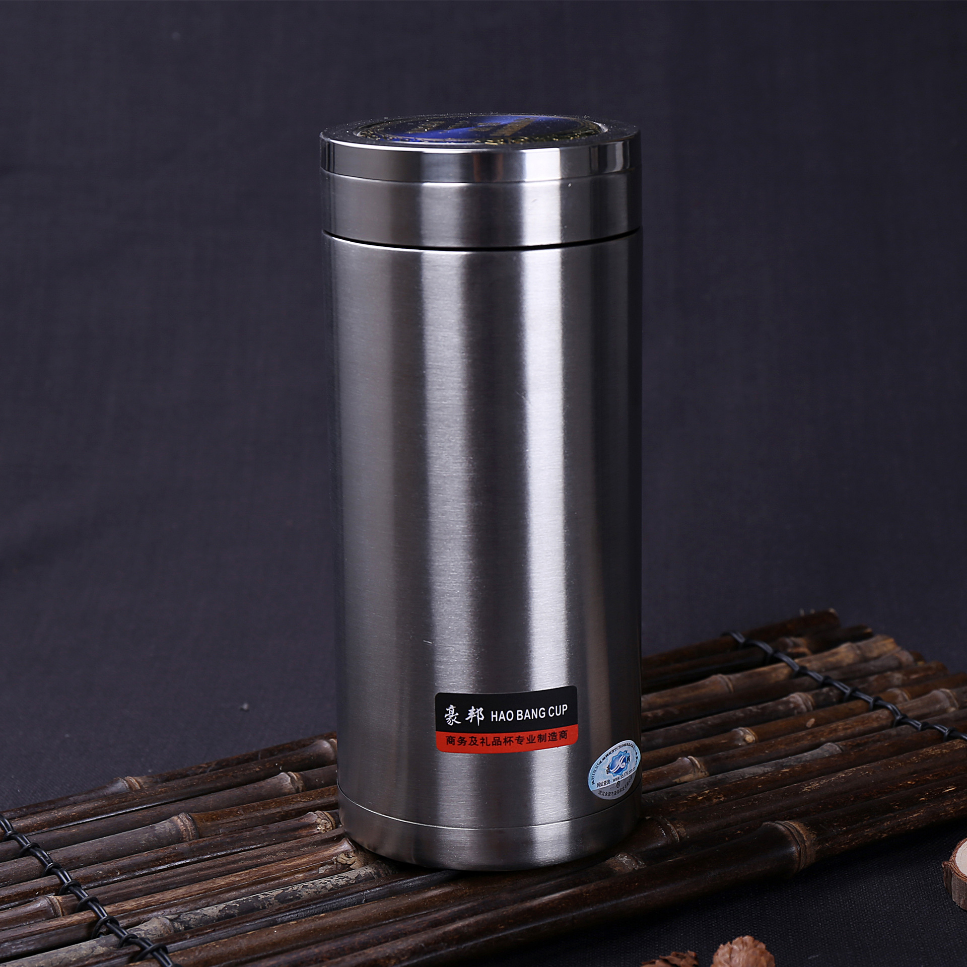Nuevo creativo termo de acero inoxidable taza actividad empresarial regalo taza de agua al por mayor logotipo grabado termo taza