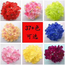 仿真花绣球花婚礼花绢花工程布景花装饰假花婚庆道具绢花绣球花墙