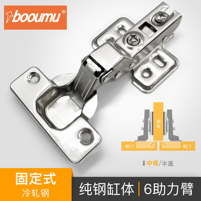304不锈钢液压铰链 衣柜合页衣柜门橱柜铰链家居具五金配件|undefined
