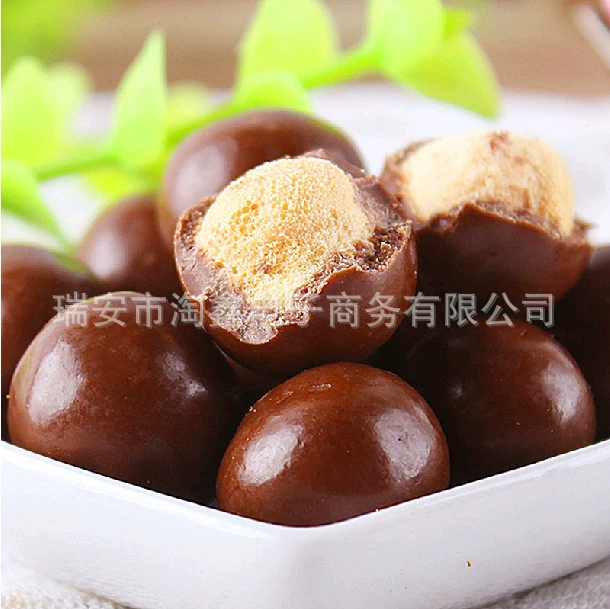 Шоколадный снек (Liangfeng Macin) детские шоколадные шарики, 25 г, детский вкус