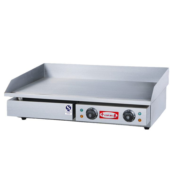 千麦台式电扒炉商用煎牛排炒饭铁板烧摆摊手抓饼燃气煎扒炉