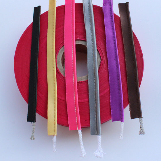 Factory clothing accessories edge rope mother and child Belt core rope pillow pajamas rolling edge quilt cover pressure insert satin belt wholesale