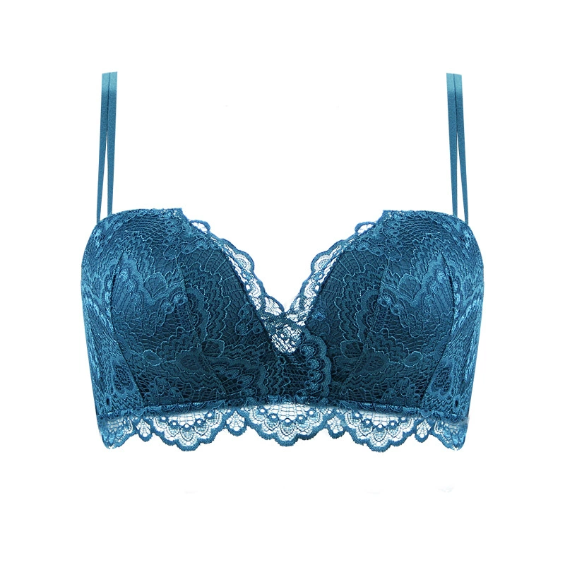 Бюстгальтер без косточек Lace Lan'e, комфортная поддержка, сексуальное кружевное белье, кружевное оформление