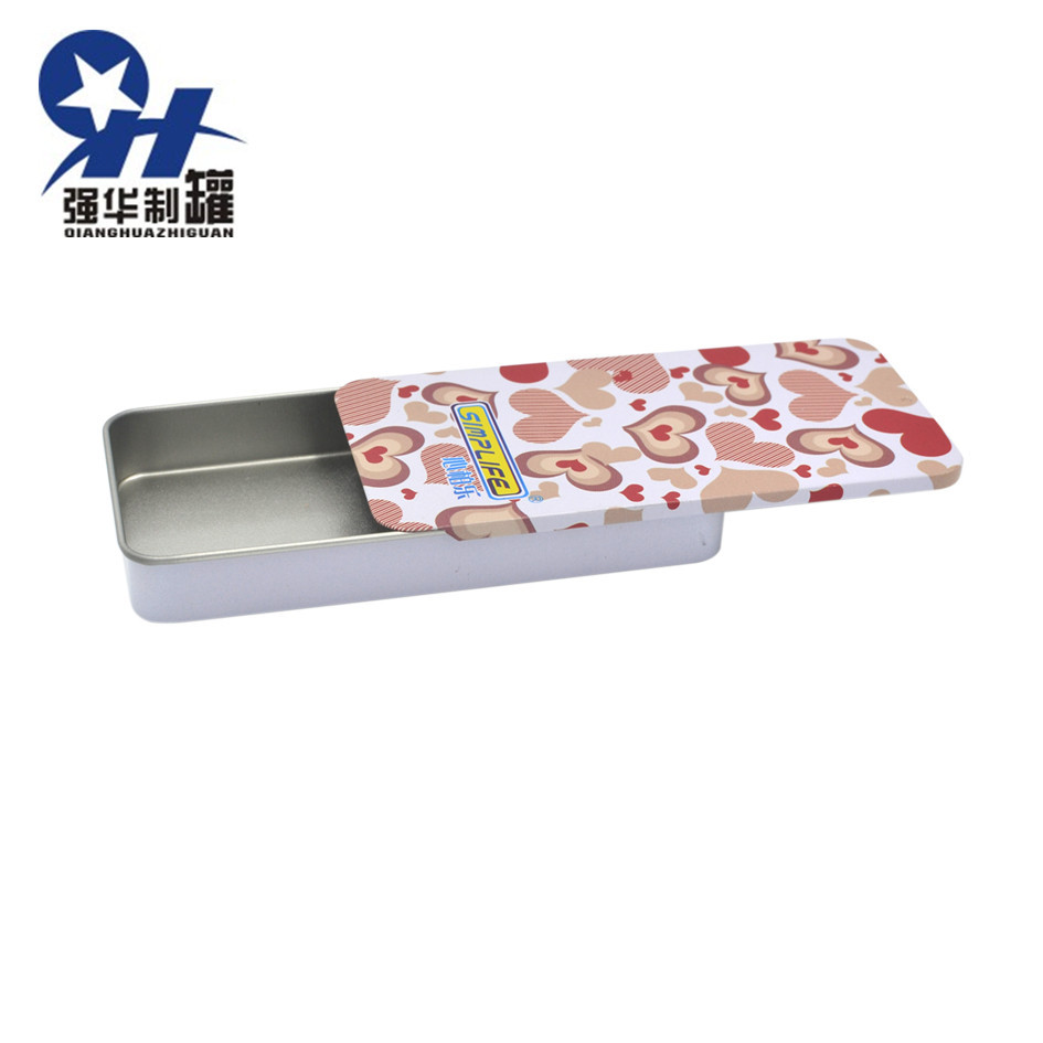 长方形马口铁盒 复古铁盒 壁画装饰英伦风 化妆品马口铁盒批发