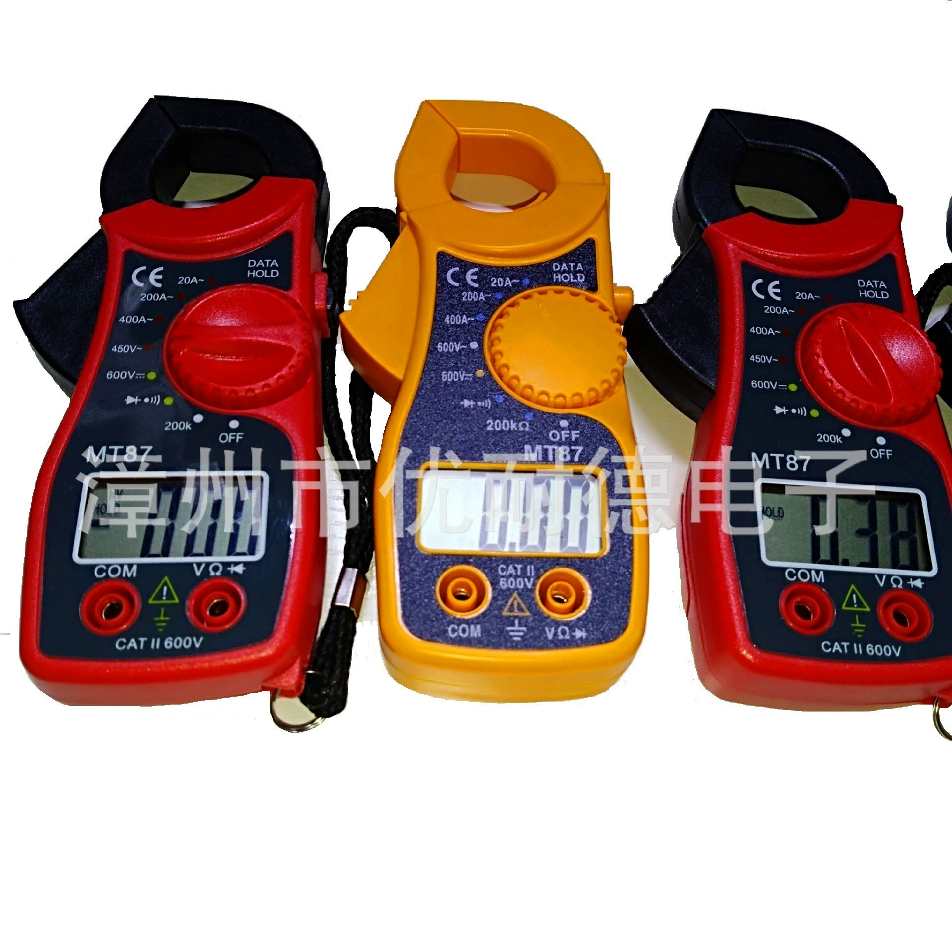 Поставка высококачественного компактного цифрового мультиметра с полной защитой MT87 с прижимом и зуммером