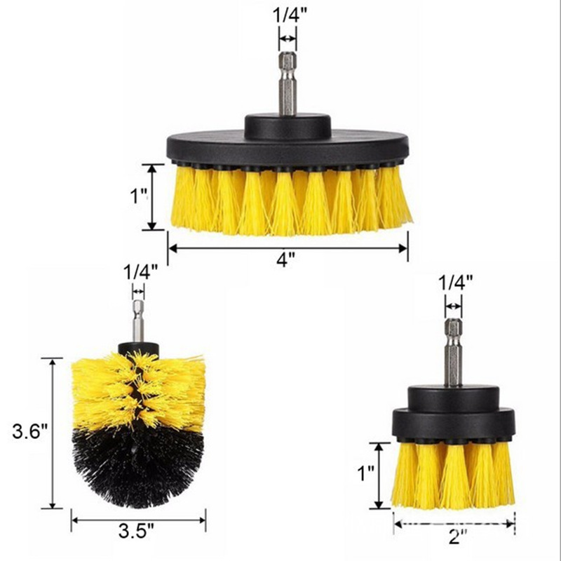 Cross-Border Popular Household Electric Drill Brush Multi-Functional Electric Cleaning Brush Head Disc Brush Cleaning Brush Dust Brush Set Cross-Border Popular Household Electric Drill Brush Multi-Functional Electric Cleaning Brush Head Disc Brush Cleaning Brush Dust Brush Set