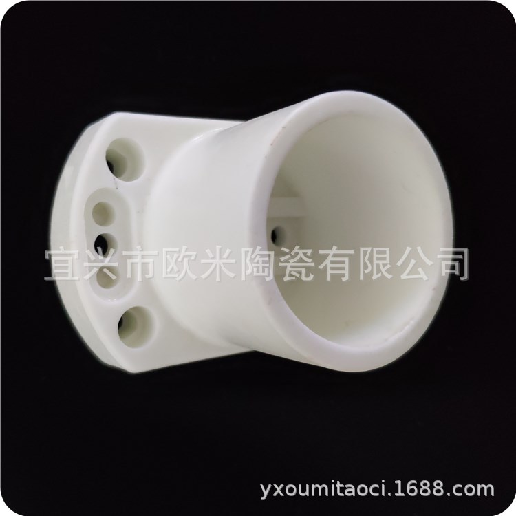 厂家批发UV陶瓷灯座 滑石瓷灯头 电子管陶瓷座 绝缘瓷座