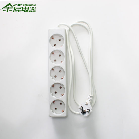 French European-style plug board European-style socket 1013B multi-position socket with closed door socket switch