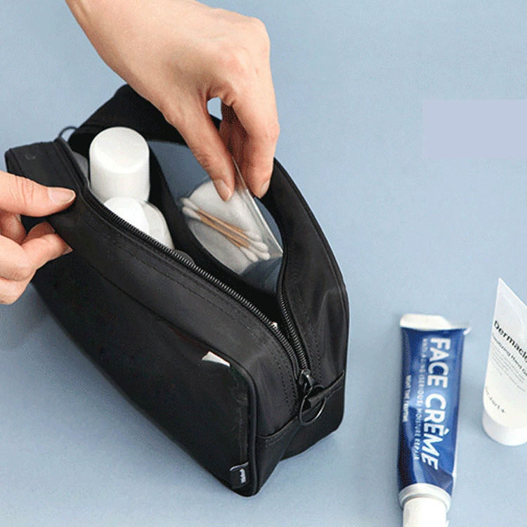 Прозрачная портативная косметичка для путешествий, organizer bag, щетка, дышащий карандаш для бровей, помада
