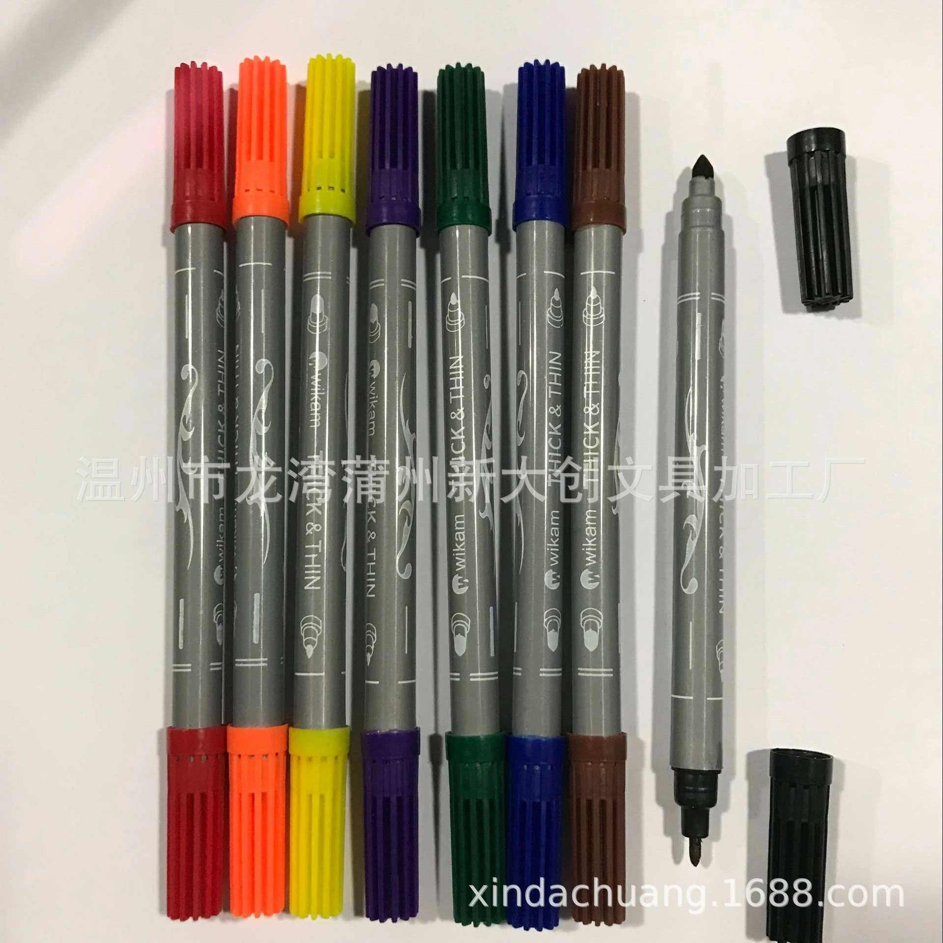 Пластиковые кисти с двумя головами акварельные ручки можно мыть экологически чистые кисти